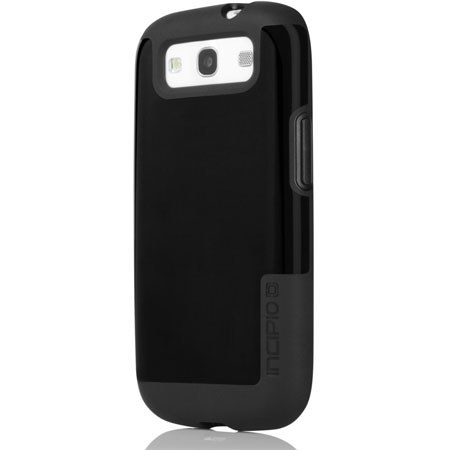 Incipio Faxion Hybrid Case for Samsung Galaxy S III, Black/Black