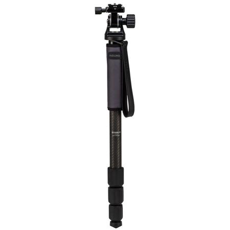 Induro GIM304LTH2 Grand Stealth Series 3 Carbon Fiber Monopod Kit with TH2 Tilt Head, 4 Sections