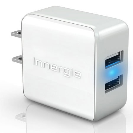 Innergie mMini AC15 15W Dual USB Adapter, 15W Output Power