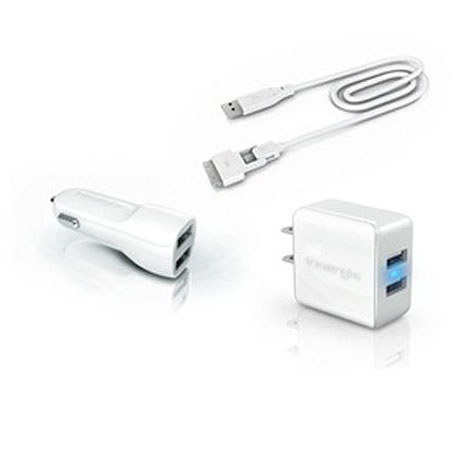 Innergie mMini Combo 15W AC 10W Auto and Dual USB Duo Travel Charging Kit