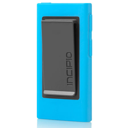 Incipio Hipster Clip Hybrid Case with Clip for iPod Nano 7G, Blue / Gray