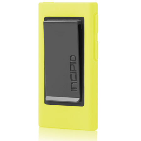 Incipio Hipster Clip Hybrid Case with Clip for iPod Nano 7G, Green/Gray