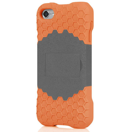 Incipio Hive Response Silicone Case for iPod Touch 5G, Gray / Orange