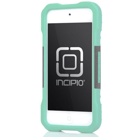 Incipio HIVE Response Silicone Case for iPod Touch 5G, Charcoal Gray/Turquoise