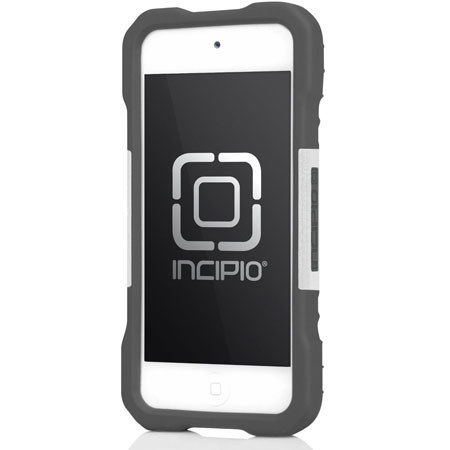 Incipio HIVE Response Silicone Case for iPod Touch 5G, White/Gray