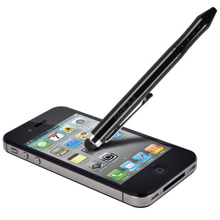 Incipio Inscribe DUAL Stylus & Pen for iPad/iPhones, Black