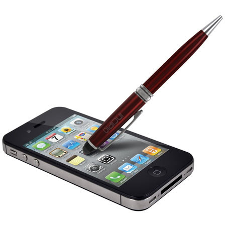 Incipio Inscribe Executive Stylus & Pen for iPad/iPhone, Red