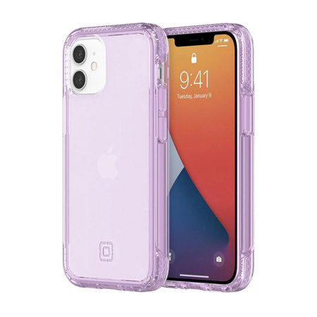 Incipio Slim Case for iPhone 12 Mini, Translucent Lilac Purple