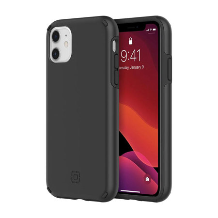 Incipio Duo Case for iPhone 11 & iPhone XR, Black/Black