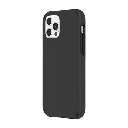 Incipio Duo Case for iPhone 12 & iPhone 12 Pro, Black/Black