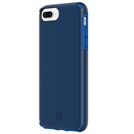 Incipio Duo Case for iPhone 8 Plus, 7 Plus & 6s/6 Plus, Dark Blue/Classic Blue
