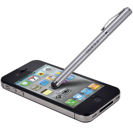 Incipio Inscribe PRO Pen & Stylus for iPad/iPhone, Silver