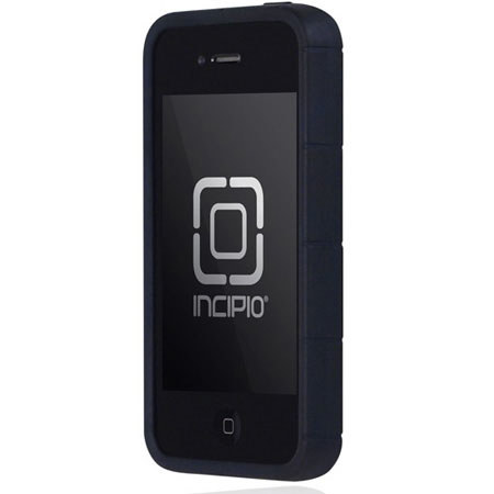 Incipio Invert Semi-Rigid Soft Shell Case for iPhone 4 & 4S, Magenta/Black