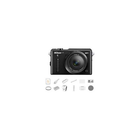 Nikon 1 AW1 Camera w/11-27.5mm Lens & Premium Bundle - Black (See Details)