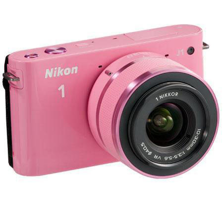 nikon j1 camera pink