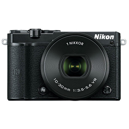 Nikon J5 Mirrorless with 10-30mm VR Lens and Free Accessories, Black