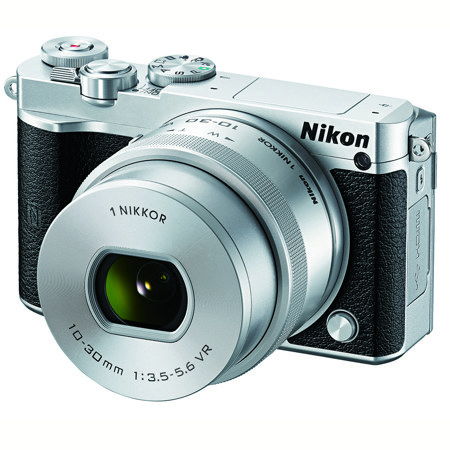 Appareil Photo Hybride Nikon 1 J5 - 20.8 MP, Objectif 10-30mm VR - 4K, Rapide (20 Images/seconde), écran Tactile Inclinable