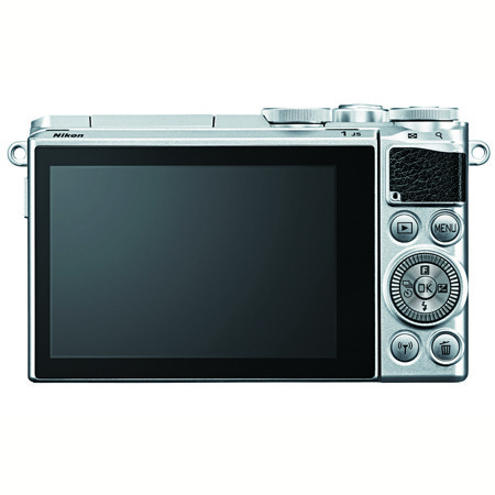 Nikon 1 J5 Mirrorless with NIKKOR 10-30mm f/3.5-5.6 VR Lens, Silver
