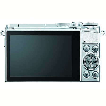 Nikon 1 J5 Mirrorless with 10-30mm and 30-110mm VR Lenses, White