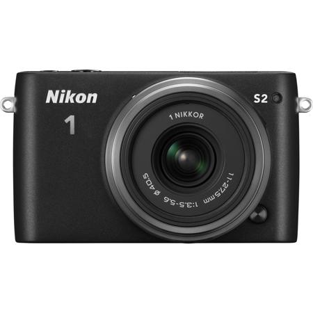 Nikon S2 Mirrorless Digital Camera with Lens- Black