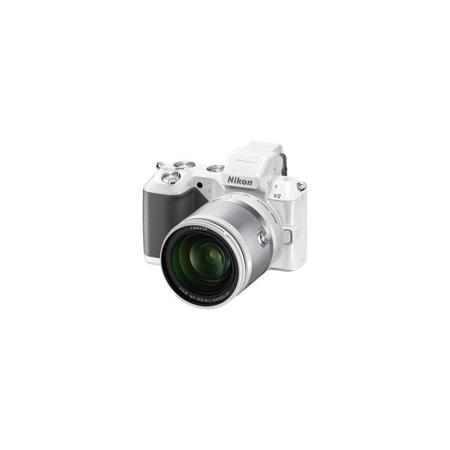 Nikon 1 V2 Camera w/10-100 VR Lens White, Bundle w/30-110 VR Lens