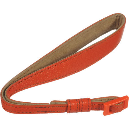 Nikon AN-N2000 Leather Neck Strap, Orange, f/Nikon 1 Cameras