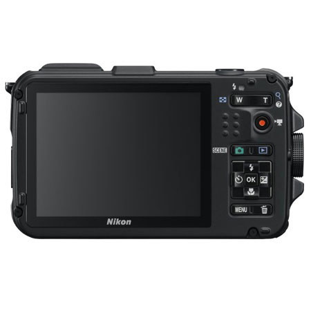 Nikon Coolpix AW100 Digital Camera, Black