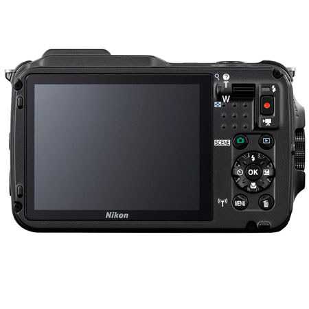 Nikon Coolpix AW120 Digital Camera, Blue