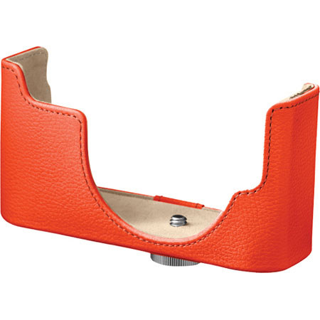 Nikon CB-N2000 Leather Body Case, Orange for Nikon 1 J1 & J2