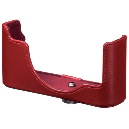 Nikon CB-N2000 Leather Body Case, Red for Nikon 1 J1 & J2