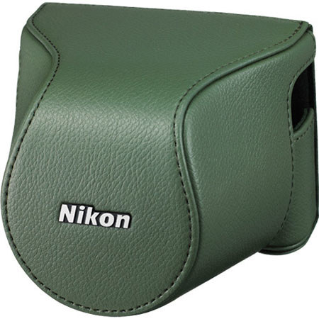 Nikon CB-N2200S Body Case Set for Nikon 1 J3/S1 Cameras, Khaki
