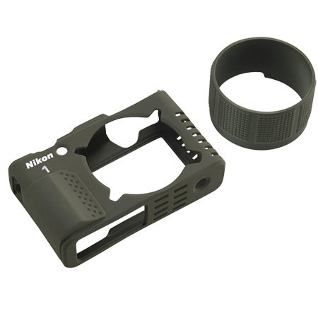 Nikon CF-N6000 Silicone Jacket for AW1 Camera, Khaki