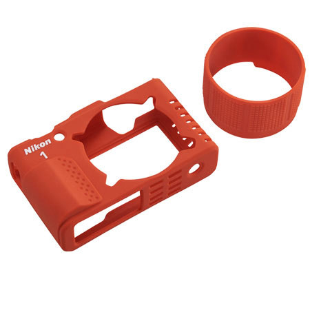 Nikon CF-N6000 Silicone Jacket for AW1 Camera, Orange