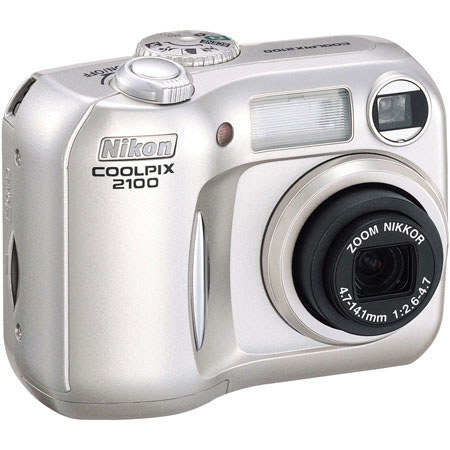 Nikon Coolpix 2100 Digital Camera - Refurbished By Nikon U.S.A. #25510B