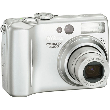 Nikon Coolpix 4200 Point and Shoot Digital Camera - Refurbished By Nikon U.S.A.