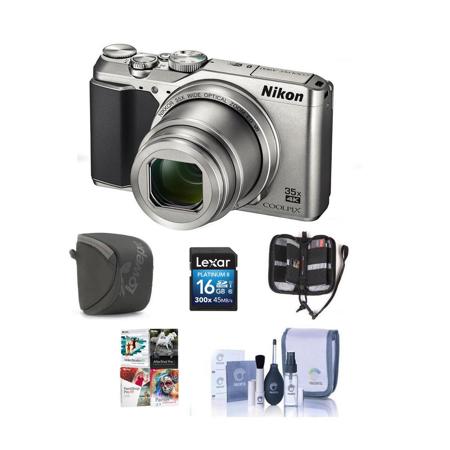 Nikon Coolpix A900 Point & Shoot Camera and Free Accessories, Black