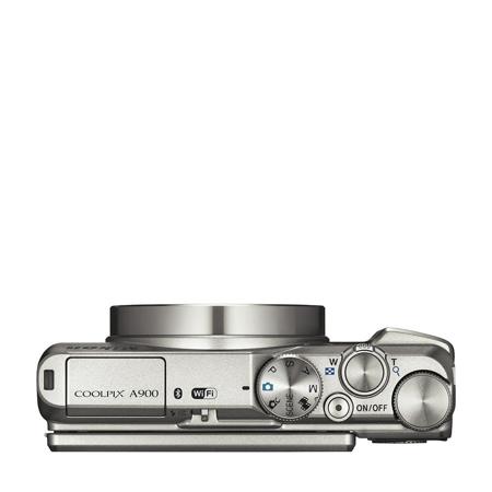 USED Nikon Coolpix A900 Digital Point & Shoot Camera, Silver