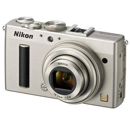 Nikon Coolpix A Digital Camera, Silver - Refurbished by Nikon U.S.A.