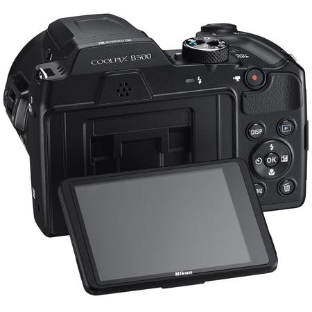 Nikon Coolpix B500 Dig Point & Shoot Camera, Black