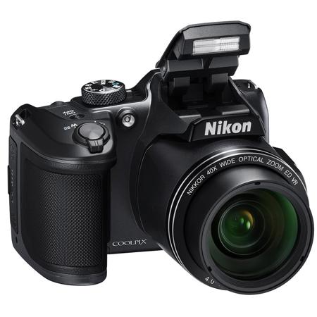 Nikon Coolpix B500 Dig Point & Shoot Camera, Black