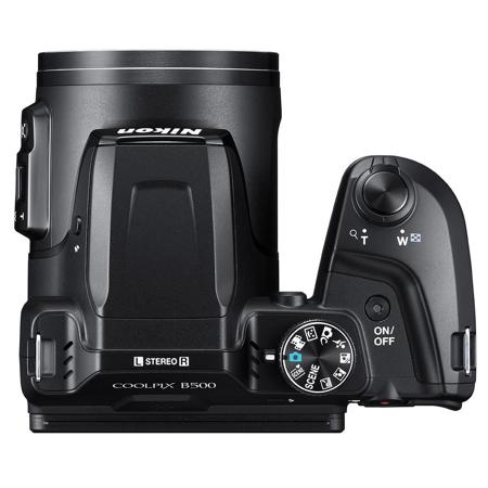 Nikon Coolpix B500 Dig Point & Shoot Camera, Black