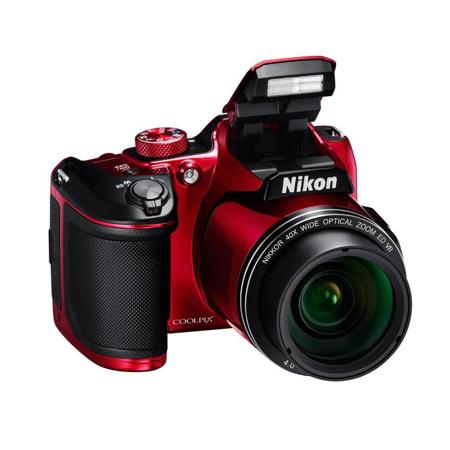Nikon Coolpix B500 Digital Point & Shoot Camera - Red - Refurbished