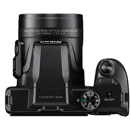 Nikon COOLPIX B600 16MP Digital Point & Shoot Camera, 60x Optical