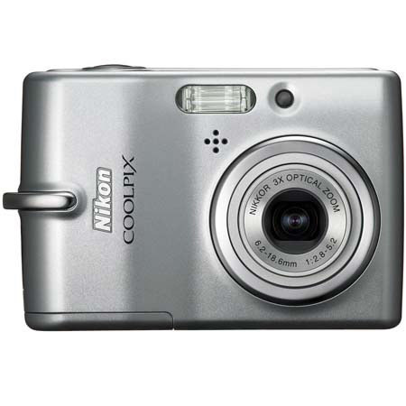 Nikon Coolpix L11 Digital Camera, 6 Megapixel, 3x Optical Zoom, 4x Digital Zoom, 2.4" LCD Display with Bonus Case & 2 Year Extended Service Coverage