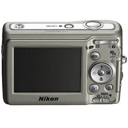 Nikon Coolpix L11 Dig Cam, Silver, Refurbished by Nikon