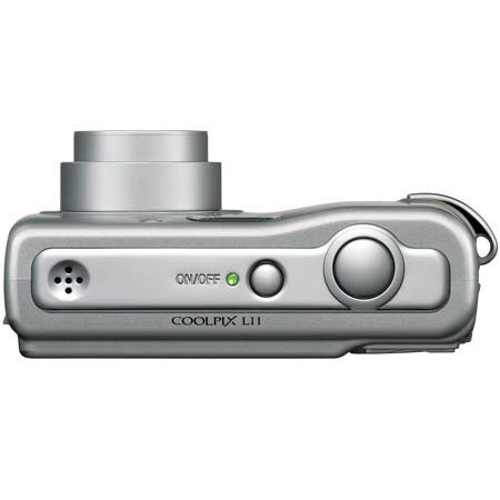 Nikon Coolpix L11 Digital Camera, 6 Megapixel, 3x Optical Zoom, 4x