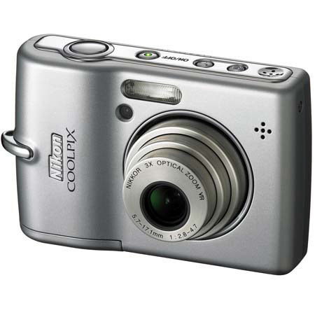 Nikon Coolpix L12 Digital Camera, 7.1 Megapixel, 3x Optical Zoom
