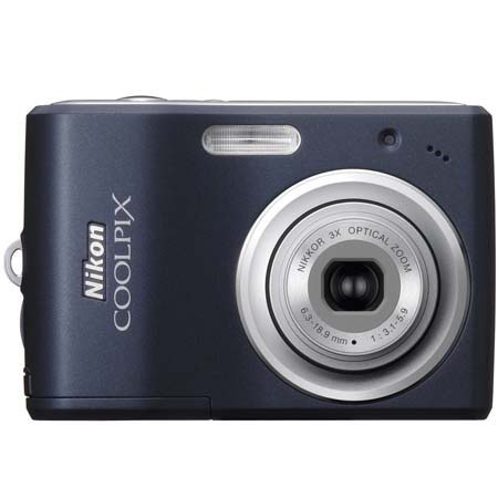Nikon Coolpix L14 Digital Camera, 7.1 Megapixel, 3x Optical Zoom, 4x Digital Zoom, 2.5" LCD Display - Blue