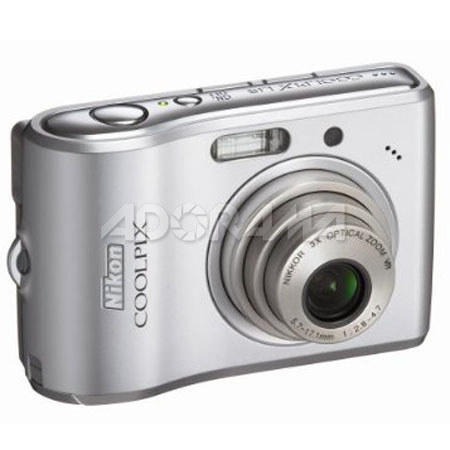 Nikon Coolpix L15 Dig Cam, 8.3 MP, Matte Black - Refurb