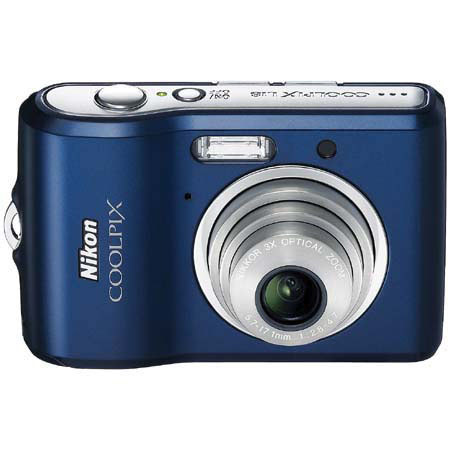 Nikon Coolpix L18 Digital Camera, 8.0 MP,Blue - Refurb
